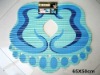 Feet shape fancy mat,bath mat,many colors for choice