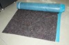 Felt carpet underlay with PE film/carpet underlay
