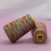 Five-colored spun polyester sewing thread