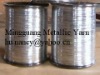 Flat 1/69" silver M type metallic yarn