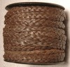 Flat Braided Leather Cords