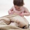 Fleece baby blanket