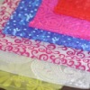 Flocked Organza