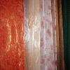 Flocking Organza fabric