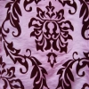 Flocking embroidery fabric