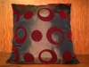 Flocking satin cushion(kd20)