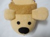 Floor Cleaning Microfiber chenille slipper with animal head