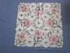 Floral embroidery Table Cloth