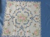 Floral embroidery Table Cloth