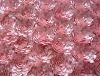 Flower Chiffon Dribbling embroidery fabric on mesh for dress