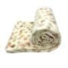 Flower Design Soft Coral Pattern Printed Fleece Blankets