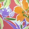 Flower Printed Lycra Nylon Fabric For Garment