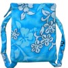 Flower print Beach bag/ beach towel backpack