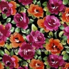 Flower printed fabrics