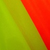 Fluorescent fabric high visibility fabric