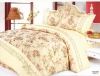 Fluttering month flower fragrance Bedding Set/Bedding Set/Velour Bedding Set/4pc printed bedding set