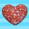 Foam beads Heart shape pillow