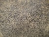 Foil Suede Fabric Black Stamping Leather Effect Fabric