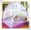 Fold 100% polyester two doors mongolia mosquito net