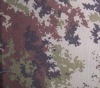 Forest Camouflage fabric with 100% Polyester