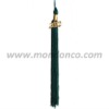Forest Green Graduation Tassel With 2012 Medal