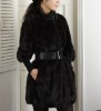 Fox fur let coat