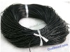 Free shipping 1mm/2mm/3mm/4mm/5mm/ can choose 100 meter/ lot smooth round real geunine leather cord necklace cord