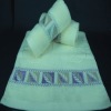 Fresh Elegance 100% cotton bath towels