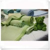 Friendly King Size Green Baby Bamboo Bed Blanket