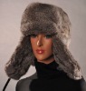 Full Natural Rabbit Fur Hat