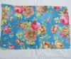 Full printed microfiber towels(flower design)