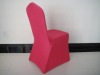 Fuschia spandex banquet chair cover for wedding,party,hotel...