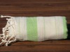 GOZDE LIGHT GREEN STRIPES