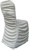 Gathered spandex chair covers, lycra chair cover, stretch chair covers