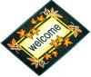 Generous&Bright Welcome Green Door Mat GD4015