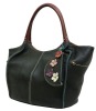 Genuine leather high quality small tote bag made in Japan