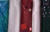 Gilding  knitted net fabric