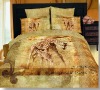 Giraffe!100%Combed Cotton Reactive Printed Bedding Set