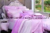 Girl's Favorite Cute Pink Cotton Bedding Set