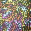 Gliding leopard printing swimming beachwear polyamide spandex fabric