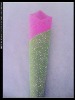 Glitter dipping non-woven fabrics flower wrapping paper roll/attractive floral wrapping sheet.