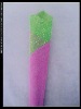 Glitter dipping non-woven fabrics flower wrapping paper roll/attractive floral wrapping sheet.