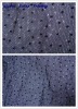 Glitter dots-flocked mesh Fabric