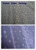 Glitter mesh Fabric with heart-shaped dots