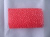 Glitter red foaming impregnated nonwoven gift wrap paper for wedding decoration.