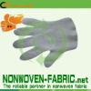 Glove with 100%pp spunbond non woven cloth