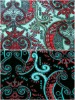 Glow in the dark printed fabric