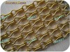 Gold Color Decortaive Curtain Aluminum Hook Chain