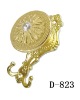 Gold Cycas curtain hook/metal curtain hook(D-823)