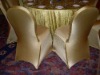 Gold spandex wedding banquet chair cover and Lycra chair cover